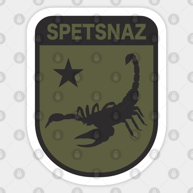 Spetsnaz Scopion Sticker by TCP